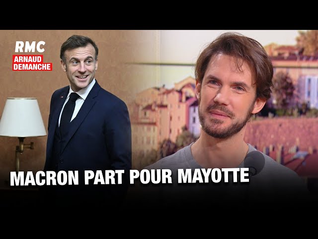 ⁣Arnaud Demanche: Macron part pour Mayotte