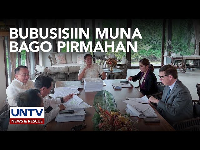 ⁣PBBM, ipinatawag sina ES Bersamin, iba pang opisyal ng Gabinete kaugnay ng pagbusisi sa 2025 Budget