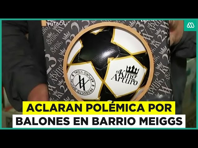 ⁣Vuelco en detención de vendedor: Aclaran origen de balones de marca de Arturo Vidal