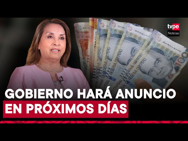 ⁣Presidenta Dina Boluarte anunciará pronto el aumento del sueldo mínimo, informó ministro Maurate