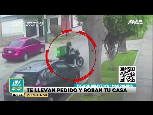 ⁣Falsos deliverys te llevan pedido y te roban toda la casa