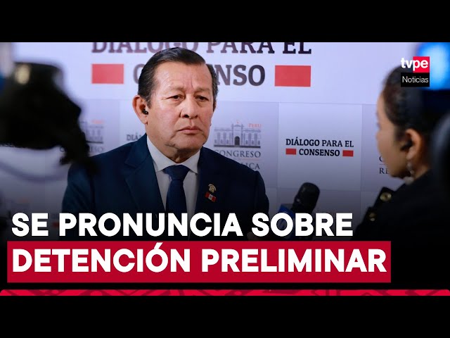 ⁣Eduardo Salhuana reconoce que la derogación de la ley de detención preliminar fue desacertada