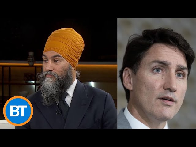 ⁣Jagmeet Singh discusses the future of the federal government