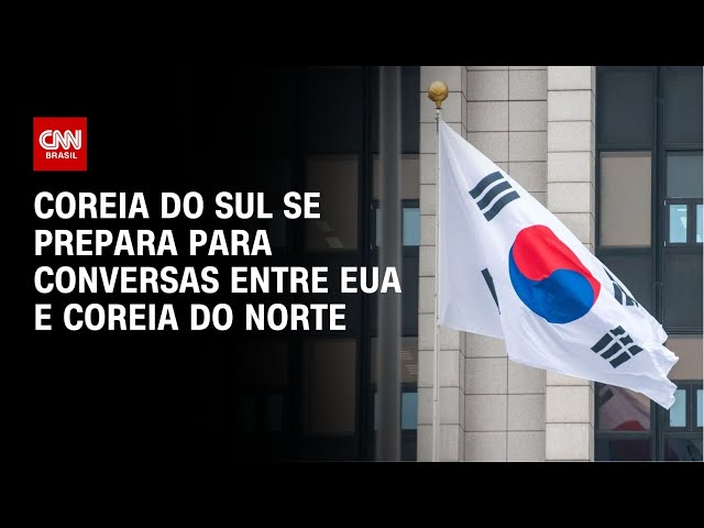 ⁣Coreia do Sul se prepara para conversas entre EUA e Coreia do Norte | LIVE CNN