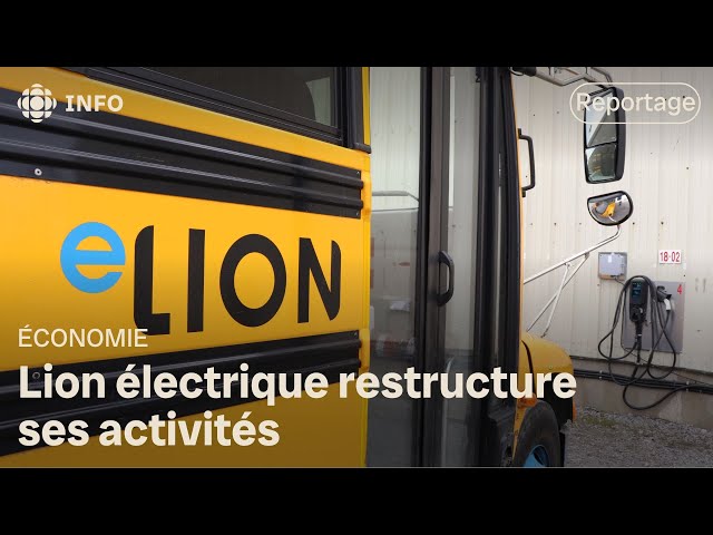 ⁣Lion Électrique prévoit se protéger de ses créanciers pour restructurer ses activités