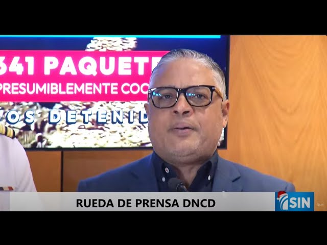 ⁣EN VIVO Rueda de prensa DNCD