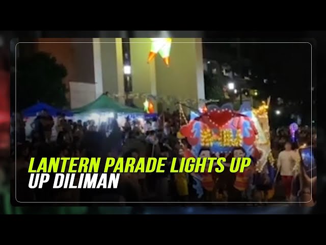 ⁣Lantern Parade lights up UP Diliman