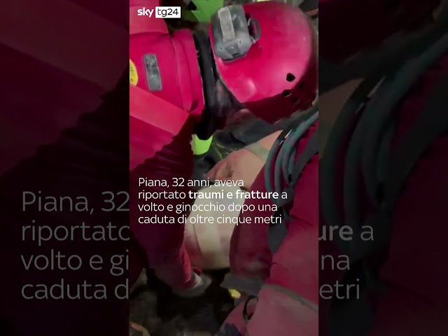 ⁣Ottavia Piana, salva la speleologa caduta in una grotta