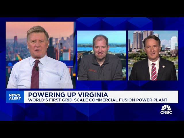 ⁣Powering up Virginia: World's first grid-scale commercial fusion power plant