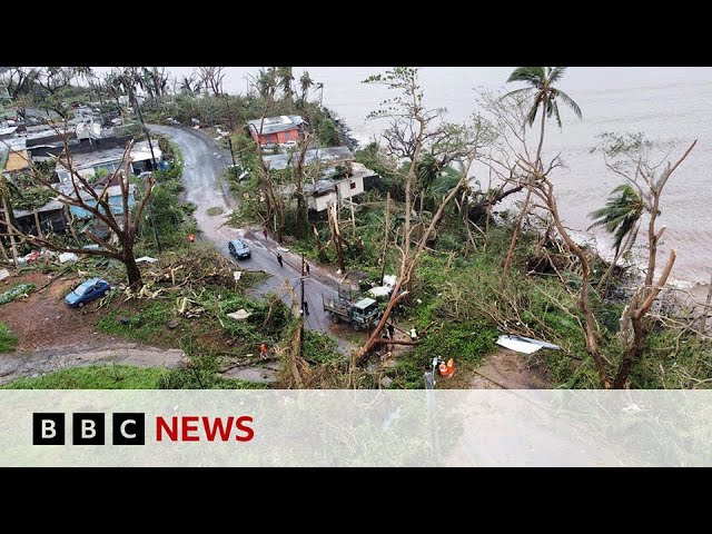 ⁣Mayotte: Growing fears of high death toll after Cyclone Chido | BBC News