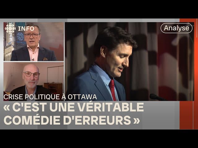 ⁣Justin Trudeau s'accroche | D'abord l'info