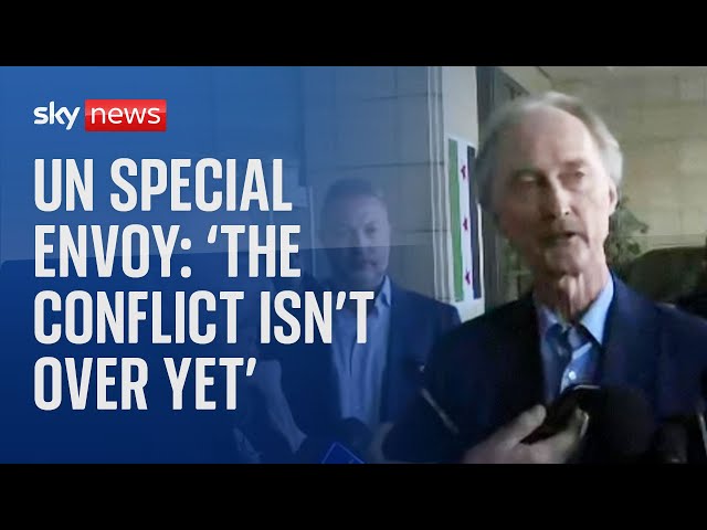 ⁣'We can now see the beginning of a new Syria' says UN special envoy