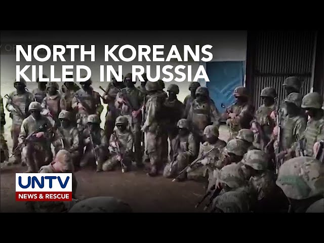 ⁣North Korean troops, nasawi sa Russia