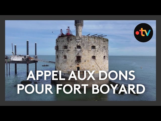 ⁣Appel aux dons pour restaurer Fort Boyard