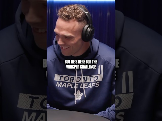 ⁣Toronto Maple Leafs Whisper Challenge Pt. 1 