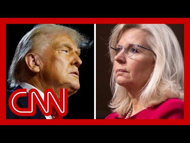 ⁣Trump issues middle of the night threat to Liz Cheney