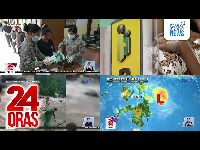 ⁣24 Oras: (Part 2) Kawayang tulay na dinaraanan ng ilang guro at estudyante, bumigay;... atbp.