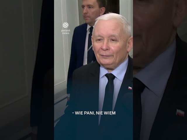 ⁣"Nie wiem, czy władze nie udają". Kaczyński o poszukiwaniach Romanowskiego