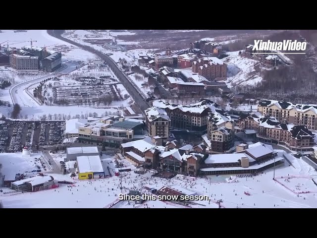 ⁣Village flourishes amid ice and snow economy boom in NE China