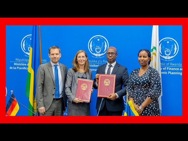 ⁣Rwanda, Germany, ink €20.97 million grant for the Green and Gender-Sensitive Public Spaces project