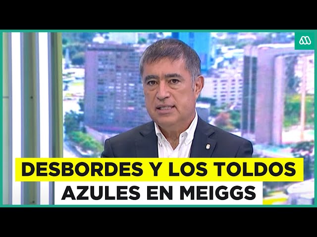 ⁣Ambulantes resguardan puestos en Barrio Meiggs: Alcalde Desbordes habla sobre comercio