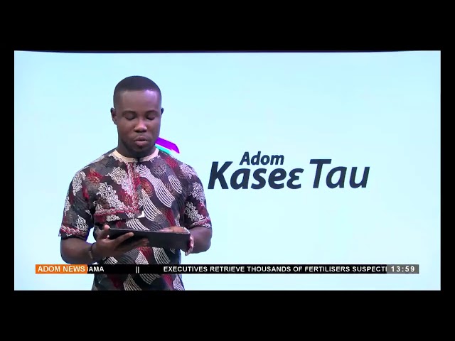 ⁣Kasie Tau At 1:55 PM on Adom TV (18-12-24)