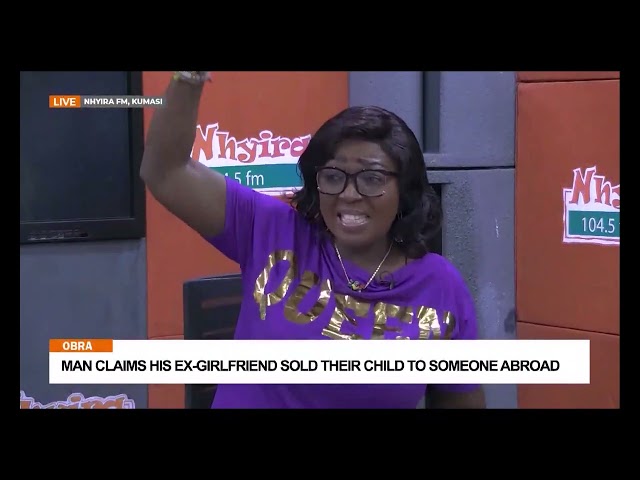 ⁣Man claims his ex girlfriend sold their child to someone abroad - Obra on Adom TV (18-12-24)