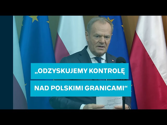 ⁣"Paskudne interesy" - Donald Tusk o gorącej sytuacji na granicy