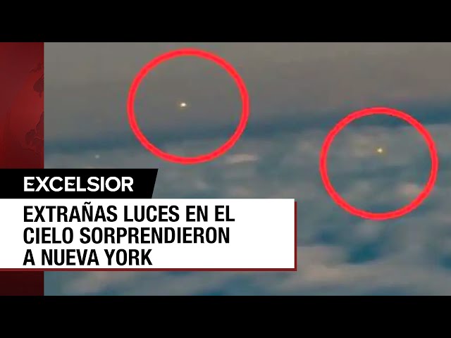 ⁣¿Ovnis? Avistamientos de luces en los cielos de Estados Unidos