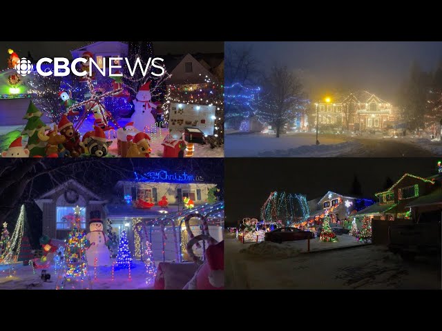 ⁣Take a tour of some of the best Christmas light displays in Ottawa