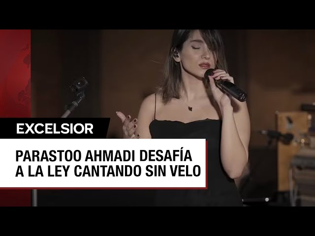 ⁣Cantante iraní detenida por cantar sin hiyab