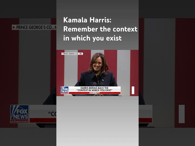 ⁣Sean Hannity: Kamala Harris' word salads are back