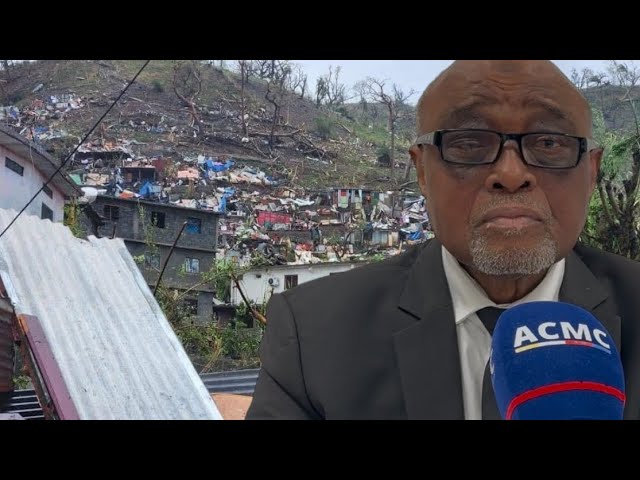 ⁣MAYOTTE  DÉVASTÉE après le passage du cyclone  CHIDO : Déclaration  de l’ancien VP MAMADOU