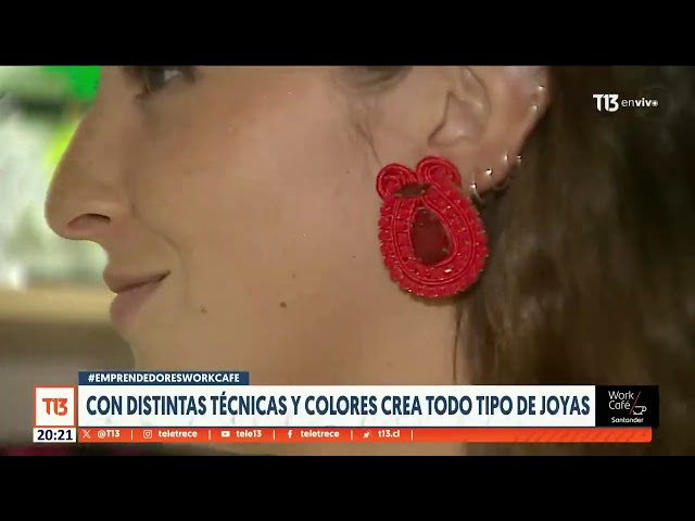 ⁣#CómoLoHizo: Gala Gabriela crea joyas con distintos colores y técnicas