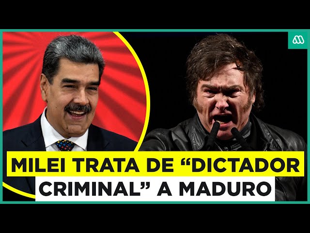 ⁣Milei califica a Maduro de dictador criminal por secuestro de gendarme argentino