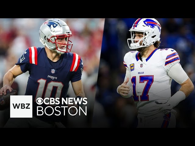 ⁣Patriots' Drake Maye praises Josh Allen ahead of first matchup vs. Bills quarterback