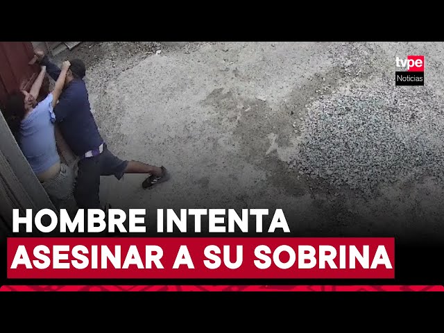 ⁣Terror en Chosica: tío intenta asesinar con machete a su sobrina cuando estaba sola en su casa