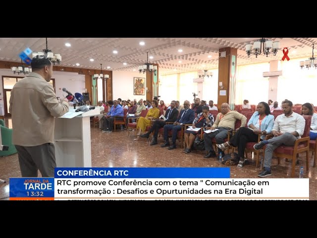 ⁣RTC promove Conferência " Comunicação em transformação: Desafios e Oportunidades na Era Digital