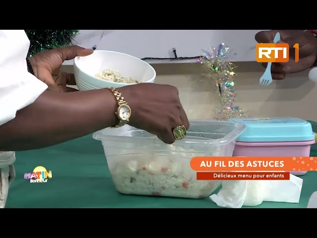 ⁣Découvrez un délicieux menu pour enfants avec Désirée Koré