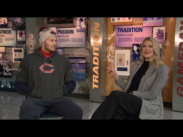 ⁣Cassie goes 1-on-1 with Chicago Bears punter Tory Taylor