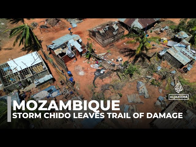 ⁣Cyclone Chido devastates Mozambique: At least 45 people have been killed by the storm