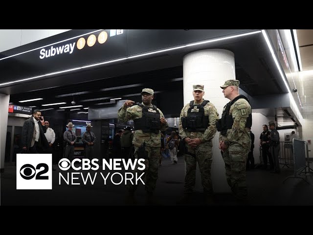 ⁣More National Guard coming to NYC subway system, officials say