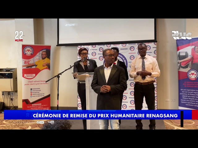 ⁣CÉRÉMONIE DE REMISE DU PRIX HUMANITAIRE RENAGSANG ET SES PARTENAIRES