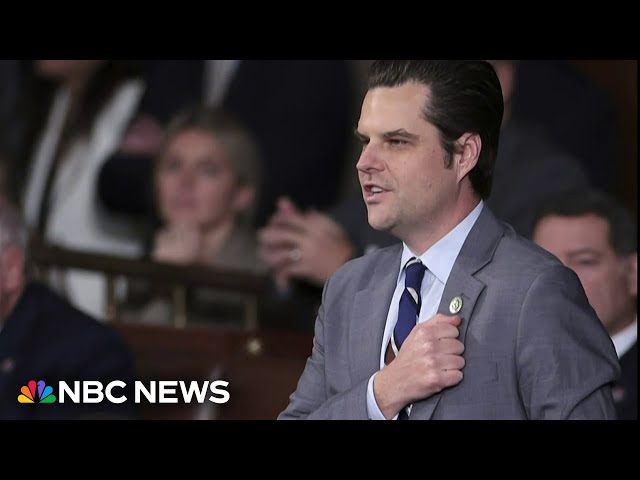 ⁣House Ethics Committee votes to release Matt Gaetz report