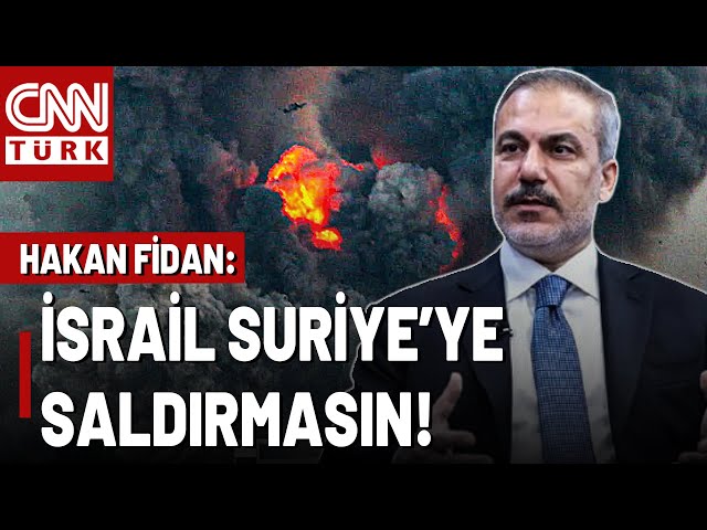 ⁣Hakan Fidan'dan İsrail Açıklaması! "İsrail Esad Kalsın İstedi"