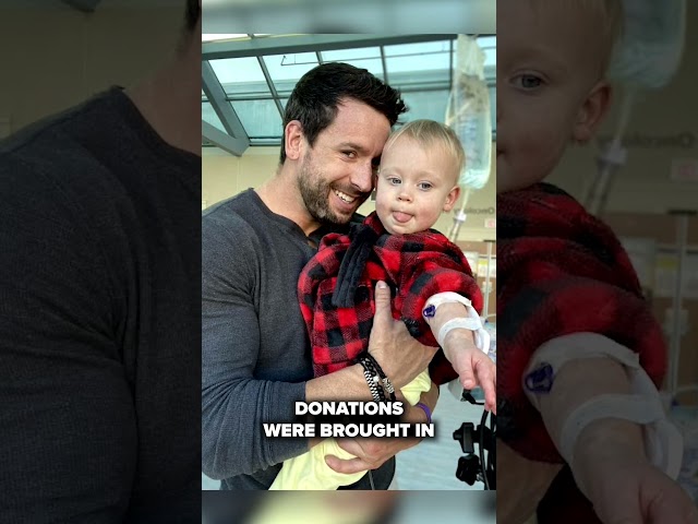 ⁣Arkansas honors 2-yr-old son's passing through comedy and toy drives