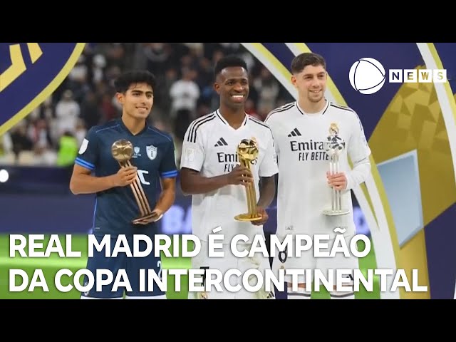 ⁣Real Madrid vence o Pachuca e é campeão da Copa Intercontinental