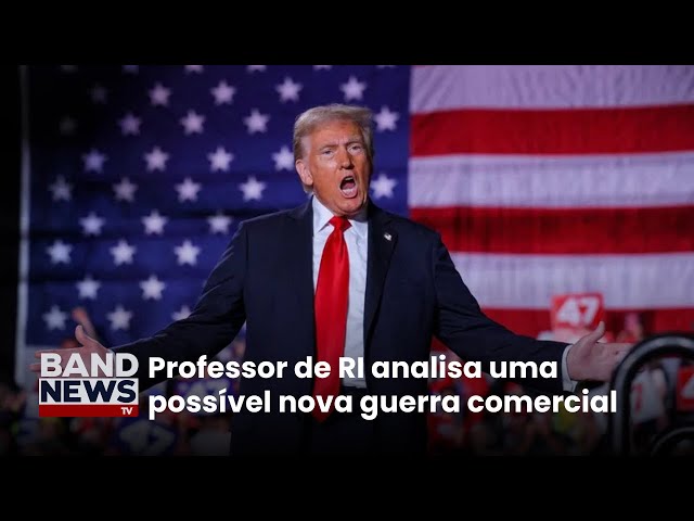 ⁣Brasil acompanha com preocupação a ameaça de Trump l BandNews TV