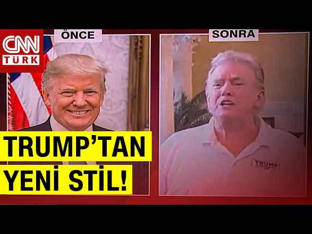 ⁣Donald Trump'tan İmaj Değişikliği! İşte Trump'ın Yeni Saç Stili...