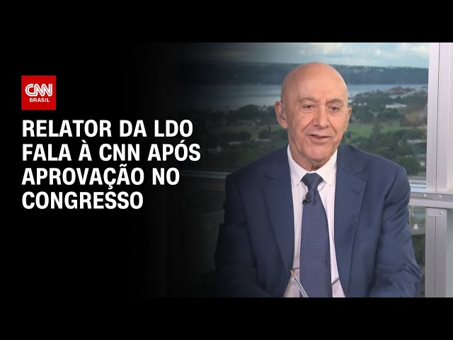 ⁣Relator da LDO fala à CNN após aprovação no Congresso | CNN 360º